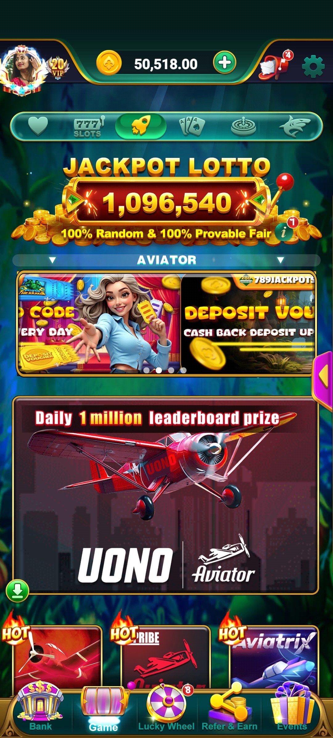 Casual Games inside 789 Jackpots