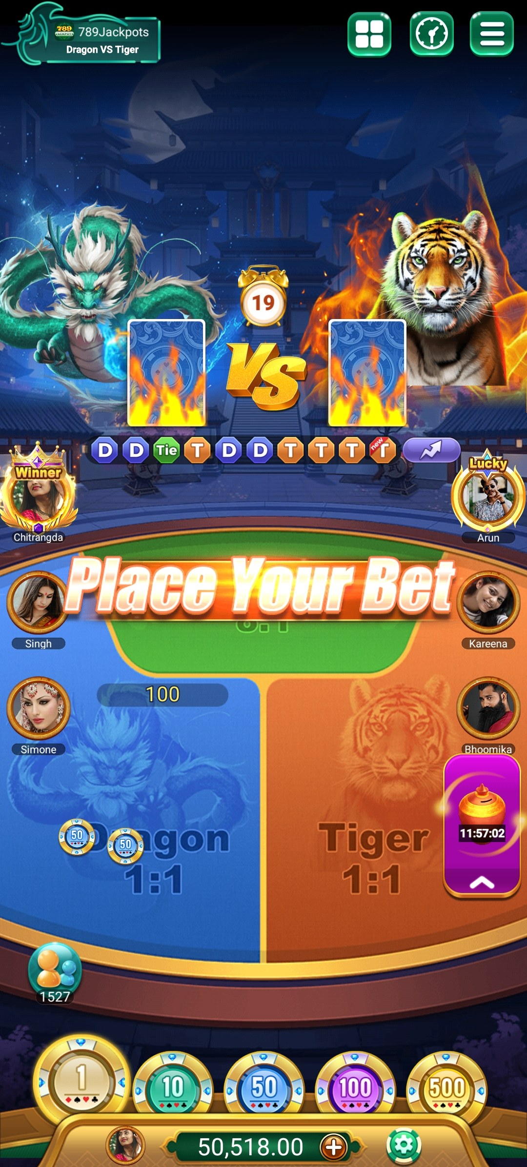 Popular Picks inside 789 Jackpots